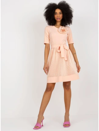 LK SK 506551 šaty.76P broskev LK SK 506551 šaty.76P broskev