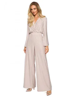 M720 Zavinovací overal - šampaňský