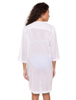 Plážové šaty 7225 white - LingaDore
