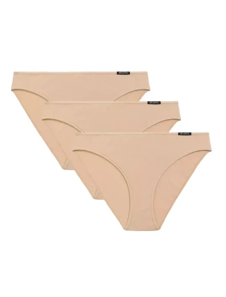 Dámské kalhotky 3 pack 580 beige - Atlantic