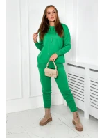 Svetr set Mikina + Kalhoty zelený Svetr set Mikina + Kalhoty zelený