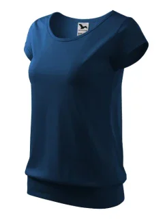 City tričko dámské půlnoční modrá