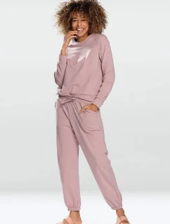 Tepláková souprava Venezia pudrově růžová - Dkaren