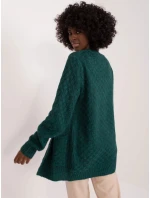 Dámský svetr TW SW 3003.07X Tmavě zelená - FPrice Dámský svetr TW SW 3003.07X Tmavě zelená - FPrice