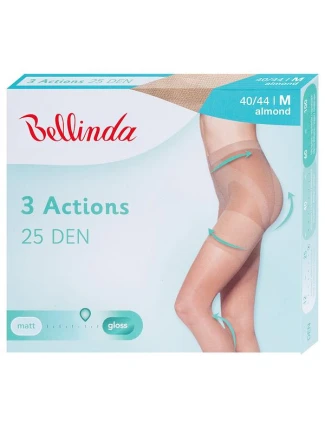 Formující punčochové kalhoty 3ACTIONS 25 DEN - BELLINDA - almond Formující punčochové kalhoty 3ACTIONS 25 DEN - BELLINDA - almond