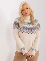 PM SW PM839 jumper.26X světle béžová PM SW PM839 jumper.26X světle béžová