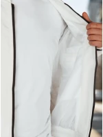 Pánská přechodná bunda bomber béžová FashionStreet TX5028