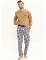 Taro Rob 3298 long/r M-2XL Z24/25 pánské pyžamo