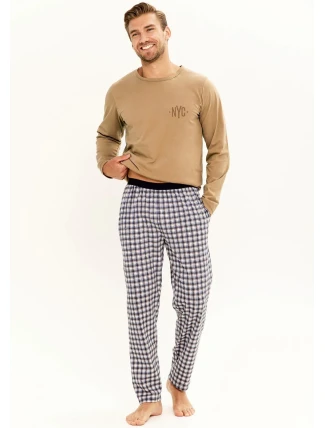 Taro Rob 3298 long/r M-2XL Z24/25 pánské pyžamo