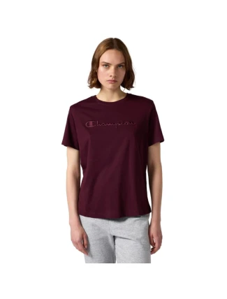 Champion dámské tričko SS Tee bordó 118382 RS522 Tričko