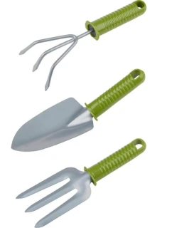 SADA ZAHRADNÍHO NÁŘADÍ 3KS S PLASTOVOU RUKOJETÍ KINZO