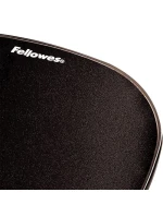 Gelová podložka pod myš a zápěstí Fellowes CRYSTAL černá