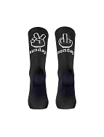 Cyklistické ponožky NORTHWAVE Sunday Monday Sock, černé Cyklistické ponožky NORTHWAVE Sunday Monday Sock, černé