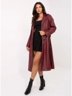 Kabát IT EN A8393.81 bordó