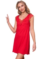 Dámská noční košilka Nancy red - ELDAR Dámská noční košilka Nancy red - ELDAR