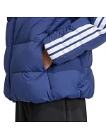 Pánská bunda adidas Ess 3S P D HD J námořnická modrá JX7799 pánské Pánská bunda adidas Ess 3S P D HD J námořnická modrá JX7799 pánské