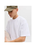 Tričko Jack&Jones JJEBARRON TEE SS O-NECK NOOS 12298906 WHITE Tričko Jack&Jones JJEBARRON TEE SS O-NECK NOOS 12298906 WHITE