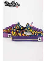 Tenisky Pol'and'Rock Festival X Big Star SS274905 Fialové