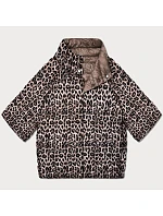 Dámská plus size bunda Goodlookin s 3/4 rukávem, hnědá/panther (M6-6308-305)