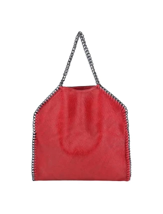 Originální dámská denní kabelka červená RZQM7