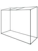 SKLENĚNÁ SKŘÍŇ PRO ZAHRADNÍ TOMATOPY 200x77x168-150CM PE ZELENÁ