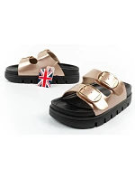 Lee Cooper dámské šněrovací boty gold flip-flops comfortable platform fashionable dámské Lee Cooper dámské šněrovací boty gold flip-flops comfortable platform fashionable dámské