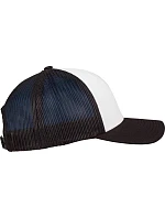 Flexfit 6606CF 6 panelová Trucker kšiltovka 55.06CF black/white/black Flexfit 6606CF 6 panelová Trucker kšiltovka 55.06CF black/white/black