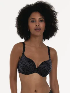 Joy podprsenka s kosticí s pěnovou výztuží 5261 antracit - RosaFaia