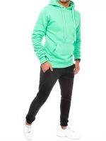 FashionStreet pánská mátová a černá tepláková souprava AX0642