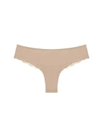 Dámské kalhotky Lovely Micro Brazilian String 2P - YELLOW - sv. béžové 6106 - TRIUMPH Dámské kalhotky Lovely Micro Brazilian String 2P - YELLOW - sv. béžové 6106 - TRIUMPH
