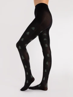 Punčocháče Fiore G 6093 So Quiet 60 den 5-XL Vánoční kolekce