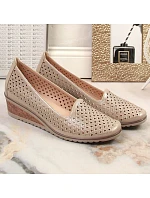 Potocki W SZ12018 WOL130B boty na středním podpatku s podpatky