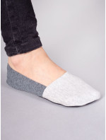 Yoclub Pánské bavlněné ponožky s ABS 3-Pack Grey