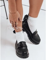 Dámské černé mokasíny FashionStreet ZY1127