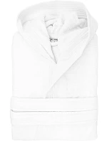 The One Towelling Velour Bathrobe Župan s kapucí 48.1043 white The One Towelling Velour Bathrobe Župan s kapucí 48.1043 white