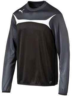 Pánská mikina Puma Esito 3 Training Sweatshirt black-grey 653967 03 pánské
