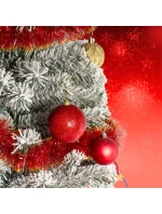 BEZPEČNOSTNÍ PLASTOVÁ CETKA 8CM ČERVENÁ SLÍDA