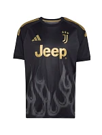 Pánské tričko adidas Juventus 26/27 Third Jersey, černé, KC2297 Pánské tričko adidas Juventus 26/27 Third Jersey, černé, KC2297