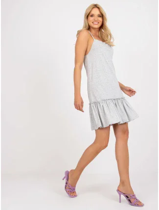 Šaty BR SK 9048 světle šedé Šaty BR SK 9048 světle šedé