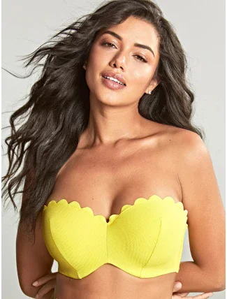 Vrchní díl plavek SW1823 žlutý - Panache Vrchní díl plavek SW1823 žlutý - Panache