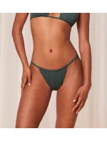 Dámské plavkové kalhotky Free Smart Brazil sd 1568 zelené/růžové  - Triumph