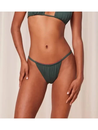 Dámské plavkové kalhotky Free Smart Brazil sd 1568 zelené/růžové  - Triumph