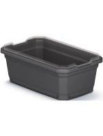 RESPANA SET ECOLINE STOJÍCÍ SKLENĚNÝ SPRCHOVÝ Kout 59,6x36,8x75,3 cm ANTRACITOVÝ