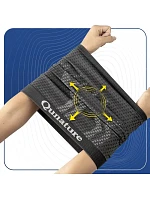 Qunature lyžařský komín 11230014002 sportovní šátek univerzální velikosti - černý