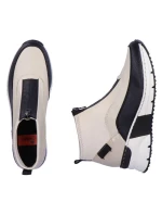 Rieker W RKR608 béžová kotníčková obuv Rieker W RKR608 béžová kotníčková obuv