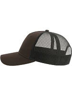 Atlantis Headwear Zion 5 panelová Trucker kšiltovka 33.0120 brown/black