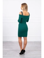 Šaty se širokými ramínky zelené Šaty se širokými ramínky zelené