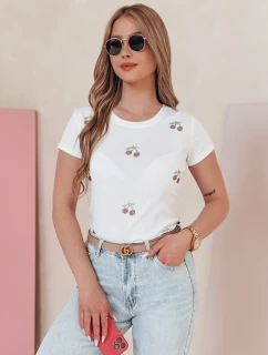 Dámské tričko CHERRYDUST cherry white FashionStreet RY2853