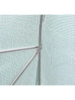 SKLENÍK ZAHRADNÍ TUNEL 200X300X200CM PE KONSTRUKCE ZELENÁ OCEL