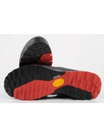 Aku pánská turistická kotníková obuv Rocket Gore-tex šedá červená